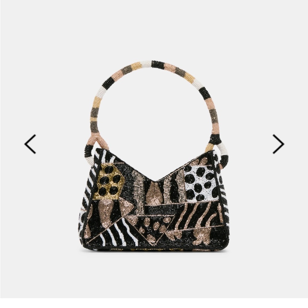 Dolce Vita Patterned Beaded Women's Bag